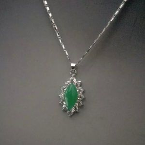 Natural Handcarved Jade Pendant Necklace
